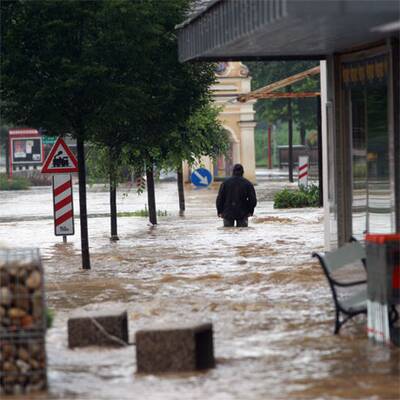 Land unter in Österreich