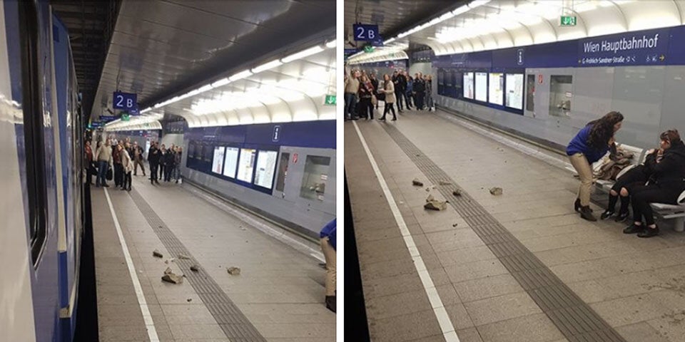 Rätsel um herabstürzende Hauptbahnhof-Teile gelöst