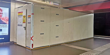 Hauptbahnhof Liftbaustelle