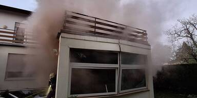 Hausbrand im Ungarviertel