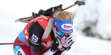 Weltmeisterin Hauser im Annecy-Massenstart Neunte