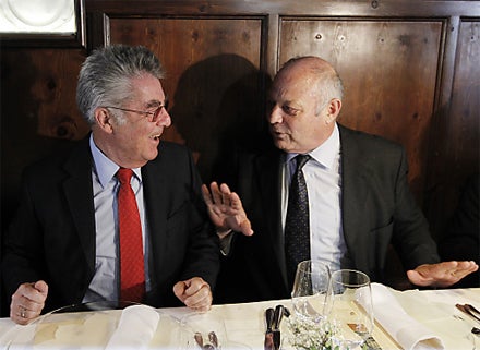 Heinz Fischer Luis Durnwalder Südtirol