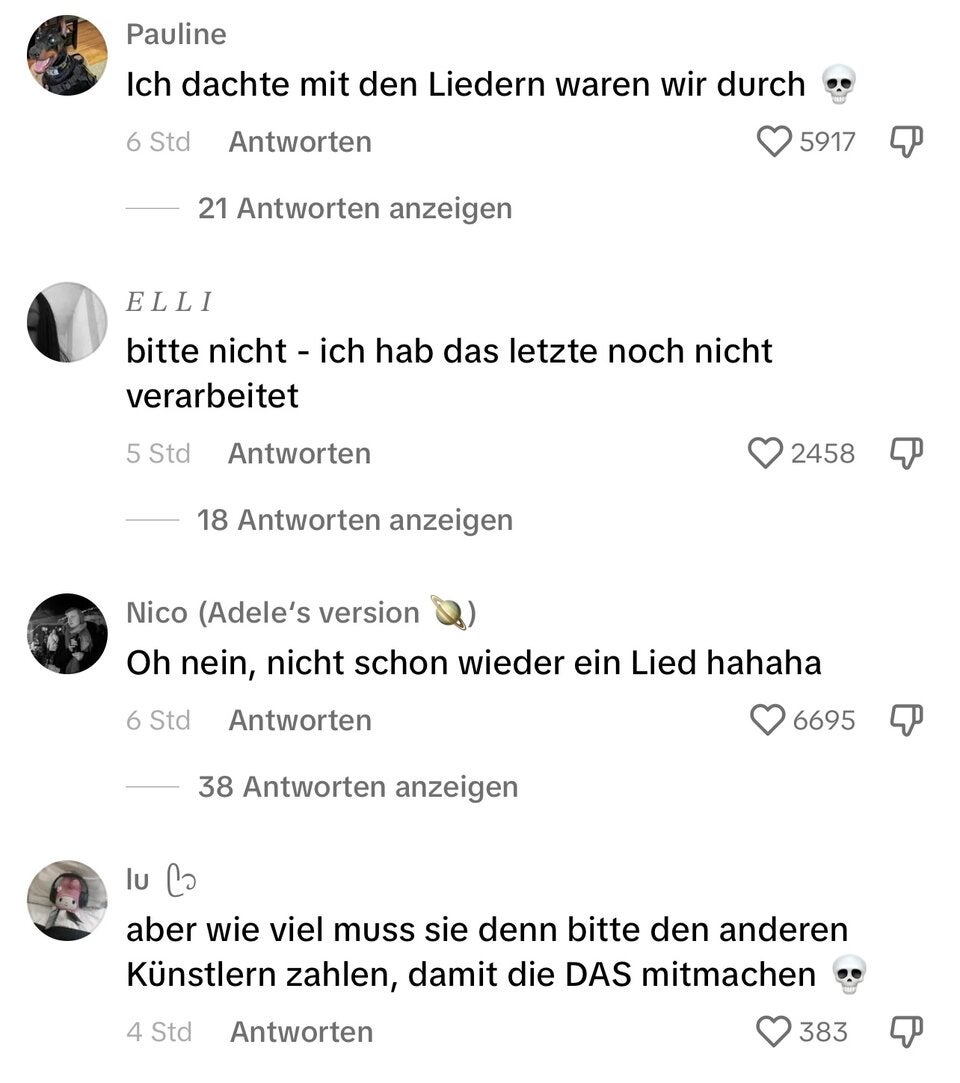 Heidi Fan Kommentare