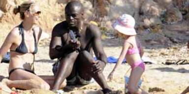 Heidi Klum & Seal in Porto Cervo