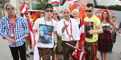 Dominik Heinzl und Trackshittaz