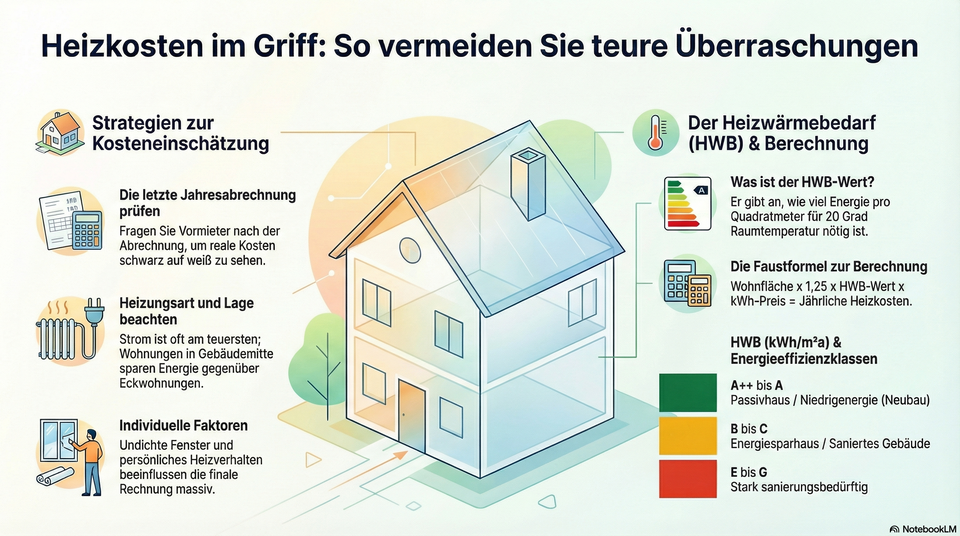 Heizkosten: Wichtiger Faktor bei der Wohnungssuche!