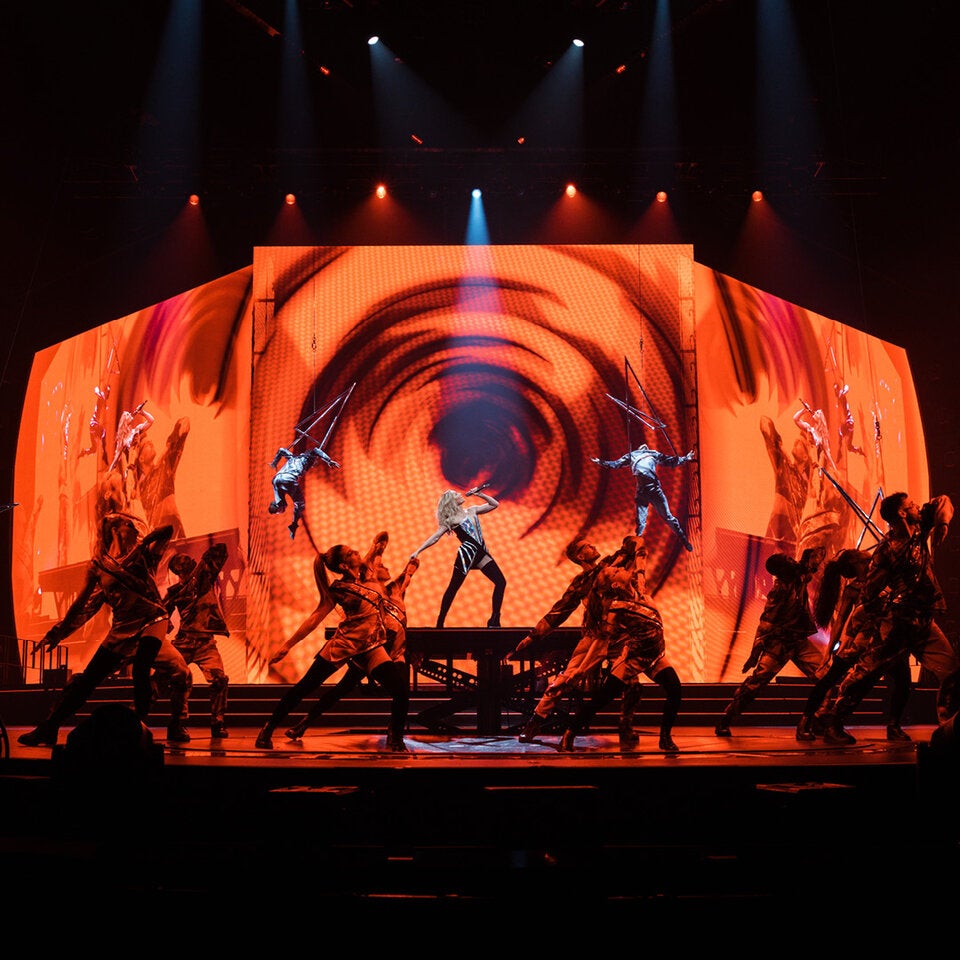 Helene Fischer im Anflug auf Wien