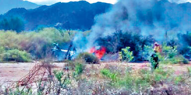 Heli-Crash bei Reality- TV-Show