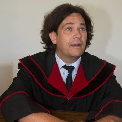 Helmut Werner vor Gericht