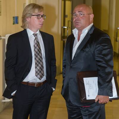 Helmut Werner vor Gericht