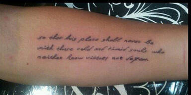 Partner-Tattoos für  Hemsworth &  Cyrus 