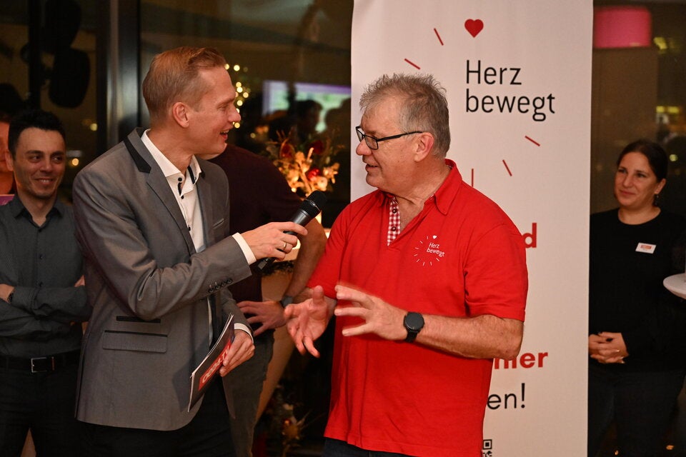 Herbert Witschnig, Obmann von Herz bewegt, im Interview mit Thomas Kloiber, oe24 Radio.  