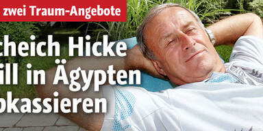 Scheich Hicke will in Ägypten abkassieren