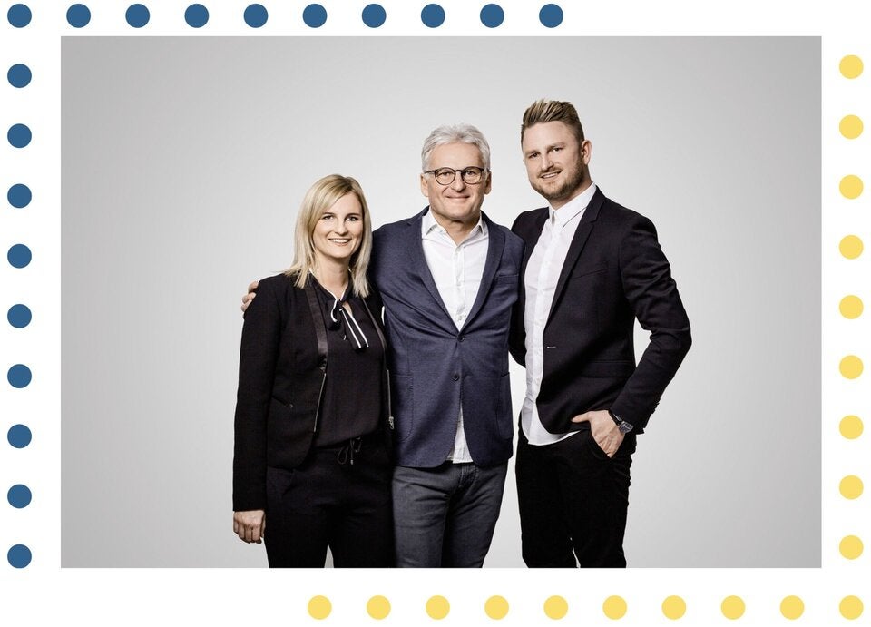 Familie Wutscher_Geschäftsführung_v. l. n. r. Alexandra Wutscher-Hold, Fritz Wutscher, Fritz Wutscher jr.