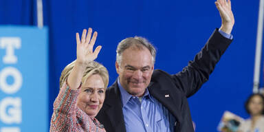 Hillary Clinton Tim Kaine