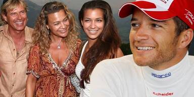 Hansi & Ramona Hinterseer mit Tochter Jessica, Timo Scheider