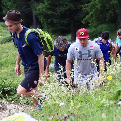 Der Wandertag mit Marcel Hirscher