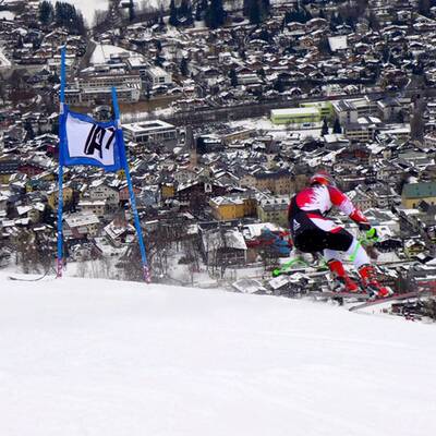 Hier trainiert Marcel Hirscher auf Streif