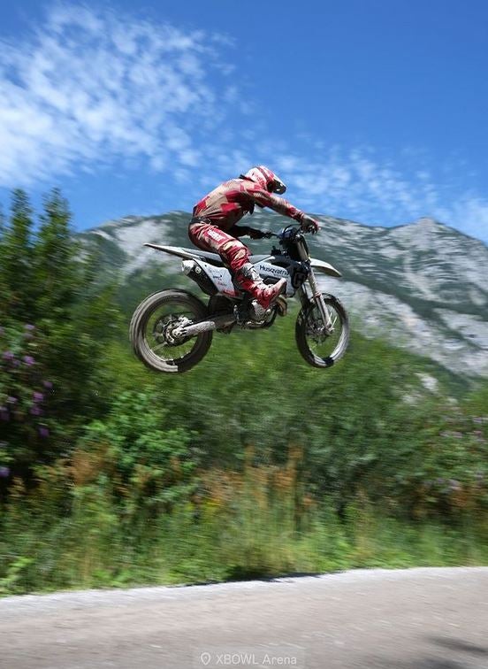 Marcel Hirscher Abflug Motocross
