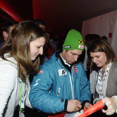 So feierte Marcel Hirscher
