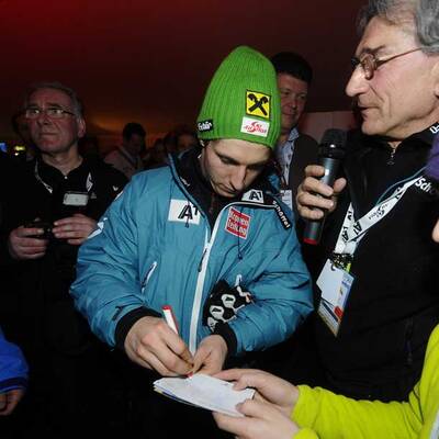 So feierte Marcel Hirscher