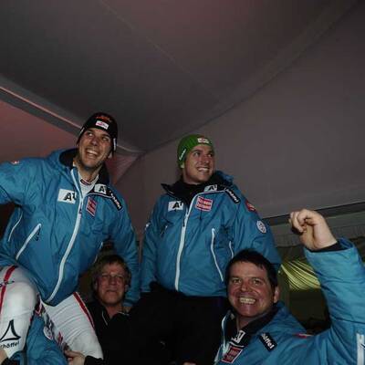 So feierte Marcel Hirscher