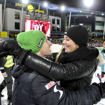 So feierte Marcel Hirscher