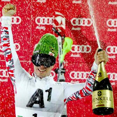 So feierte Marcel Hirscher
