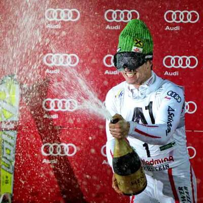 So feierte Marcel Hirscher