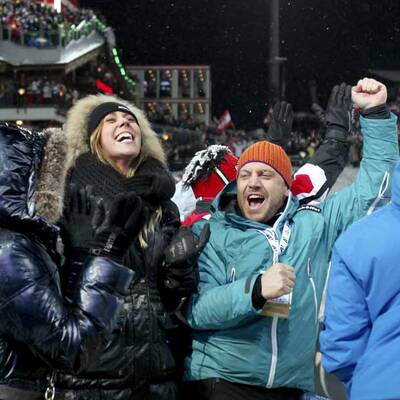 So feierte Marcel Hirscher