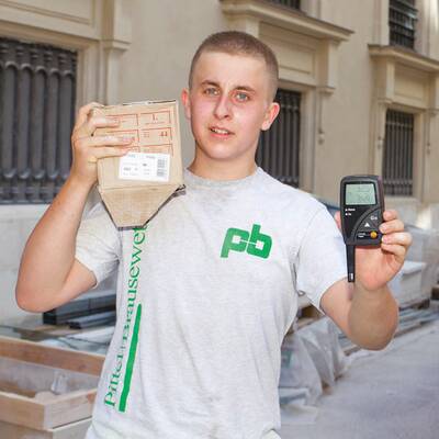 Hitze-Helden bei der Arbeit 