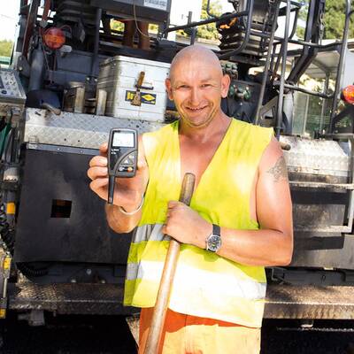 Hitze-Helden bei der Arbeit 