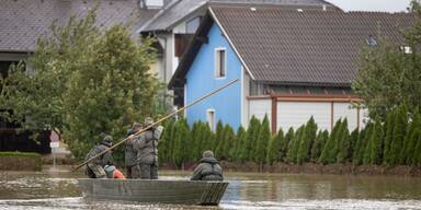 St. P&ouml;lten k&auml;mpft bis heute mit Hochwasser-Nachwirkungen