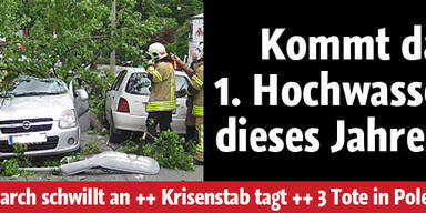 Hochwasseralarm: Krisenstab tagt