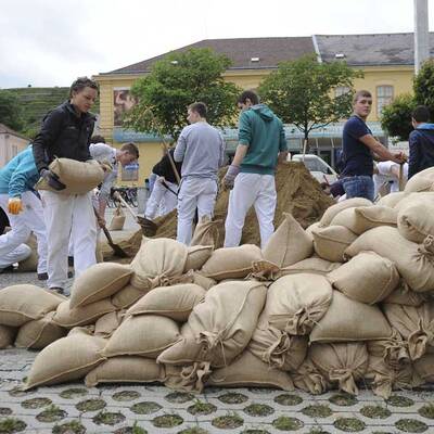 Hochwasser in Österreich