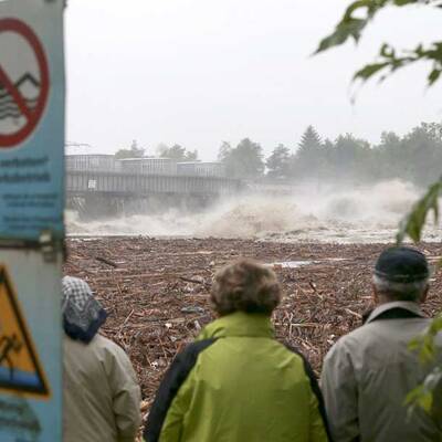 Hochwasser in Österreich