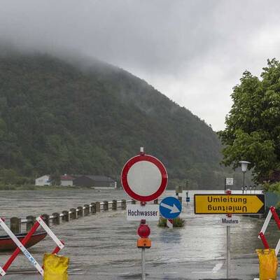 Hochwasser in Österreich