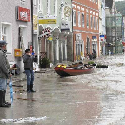 Hochwasser in Österreich