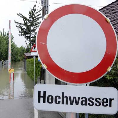 Hochwasser in Österreich