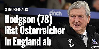 Glasner-Vorgänger Hodgson (78) löst Österreicher in England ab