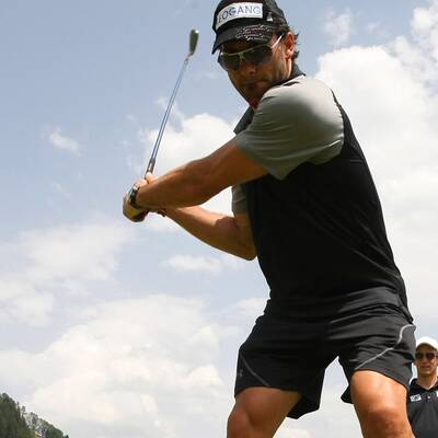 Golftraining der ÖSV-Stars