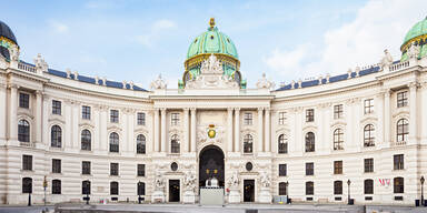 Hofburg Platz und Michaelerplatz