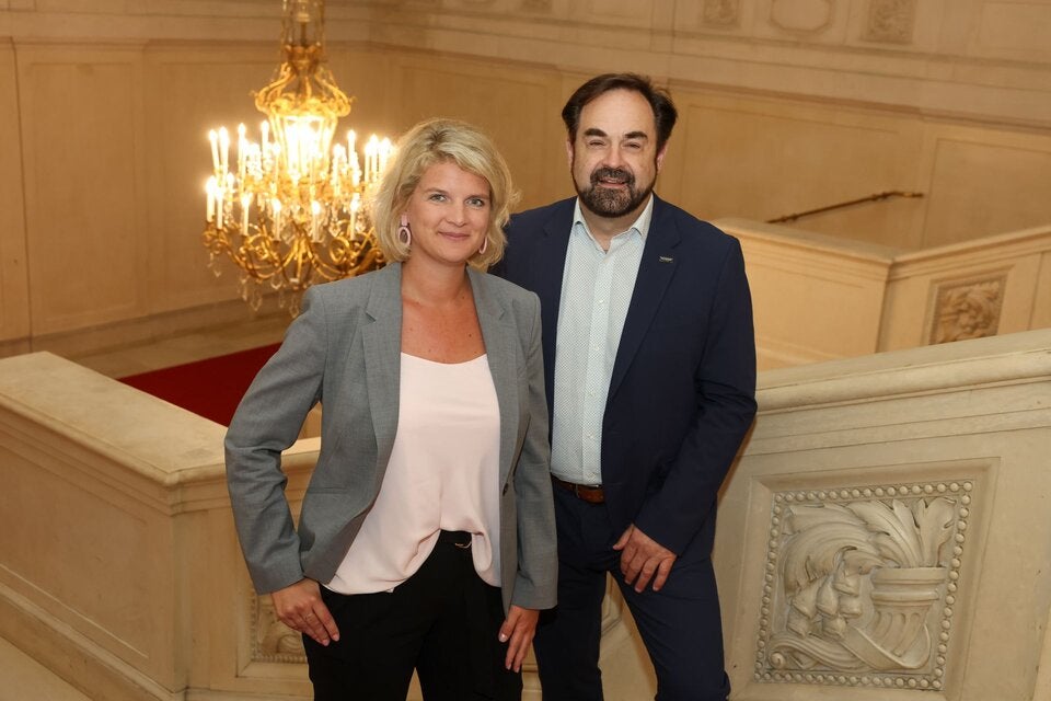 Armin Egger, Geschäftsführer HOFBURG Vienna und Barbara Riedl, Head of Sales & Marketing