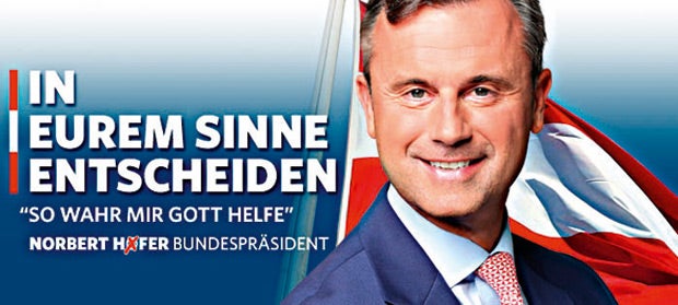 Hofburg-Plakate im Polit-Check