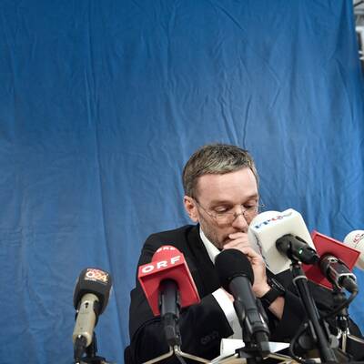 Plakatpräsentation Norbert Hofer