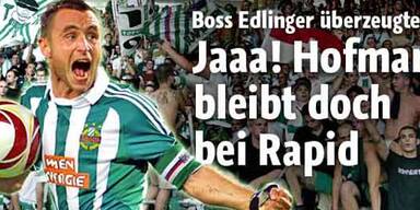 Hofmann bleibt doch bei Rapid