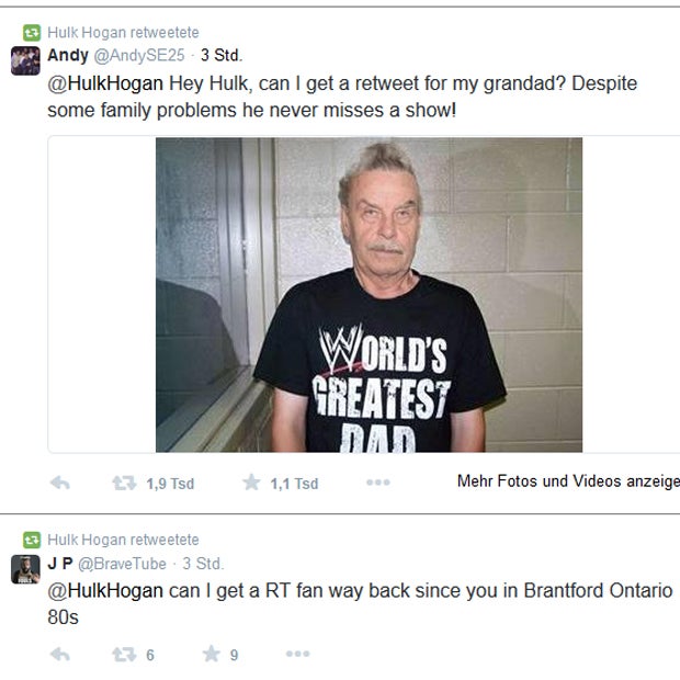 Wrestling-Legende postet Fritzl-Bild