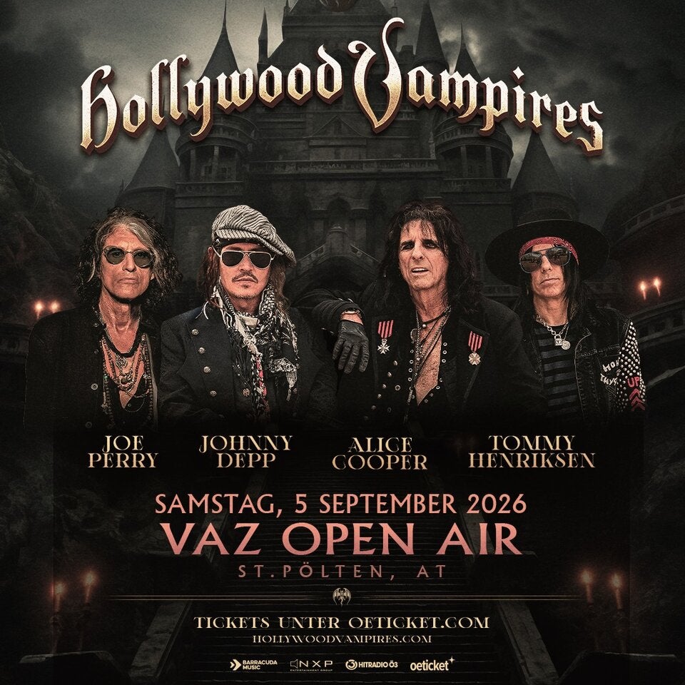 Konzert-Hammer: Johnny Depp rockt St. Pölten