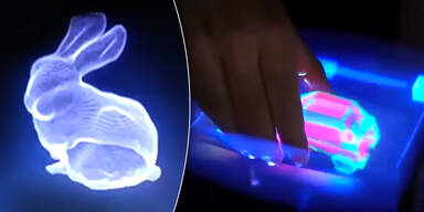 Kein Sci-Fi mehr: Forscher entwickeln greifbares Hologramm