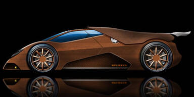 Erster Supersportwagen komplett aus Holz